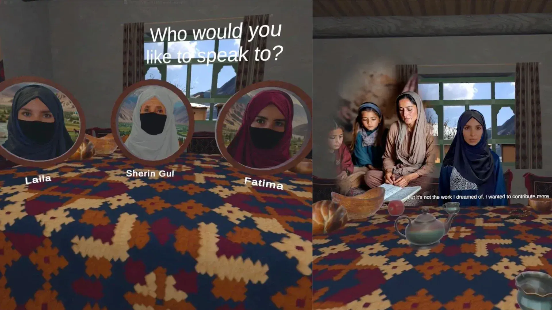 Window to the Soul: Afghanistan — VR storytelling experience